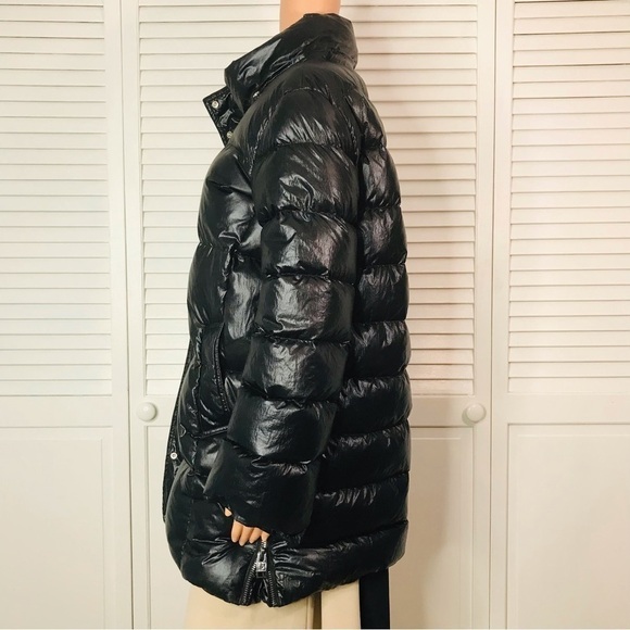 NB SERIES Bea Quilted Down Black Coat Size Large - Picture 6 of 15